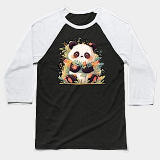 panda Baseball T-Shirt